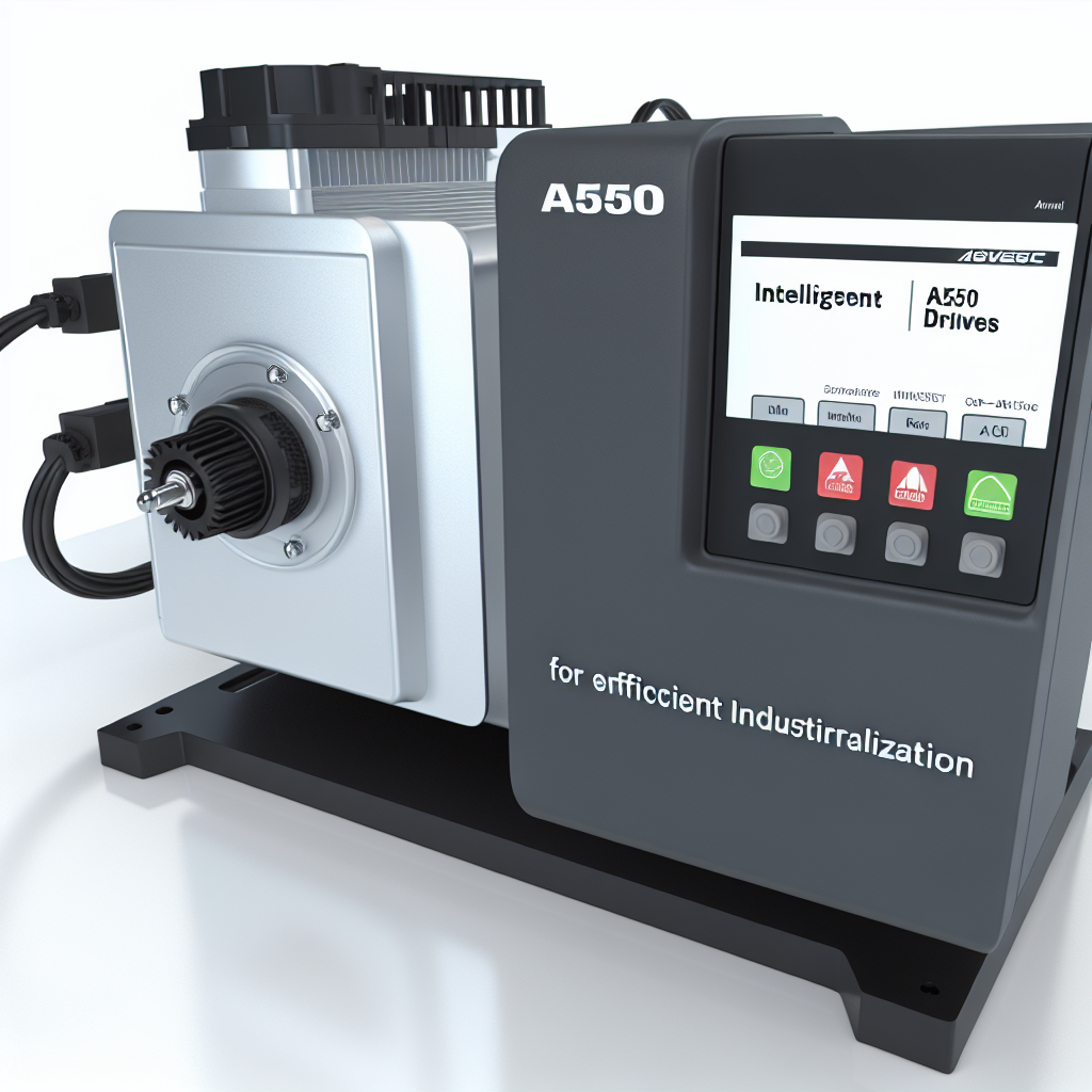 Inteligentné pohony A550 pre efektívnu industrializáciu
