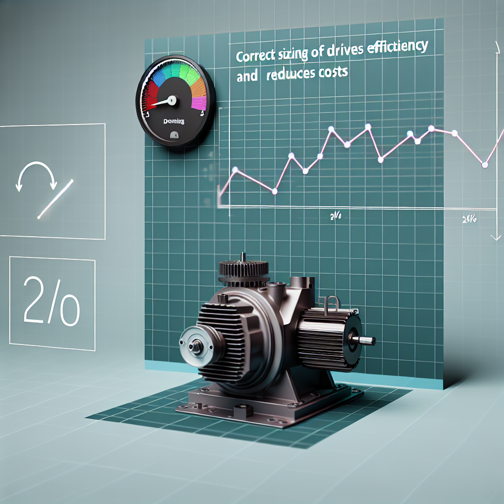 Správné dimenzování pohonů zvyšuje efektivitu a snižuje náklady