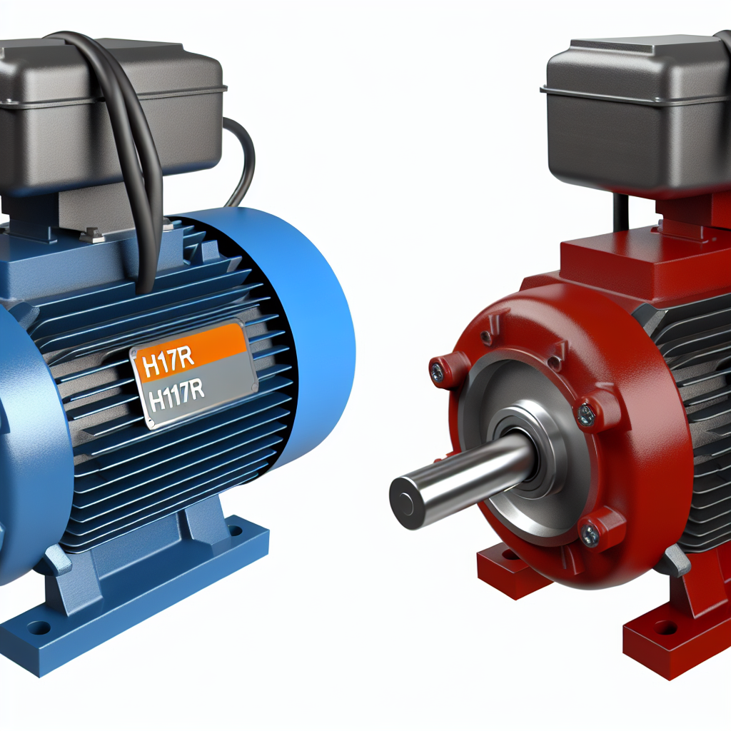 Elmotorer h17rl og h17r til pålitelig industribruk