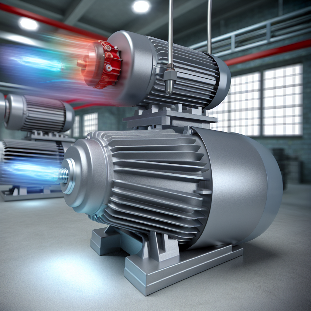 Elektromotoren treiben die moderne Industrie an
