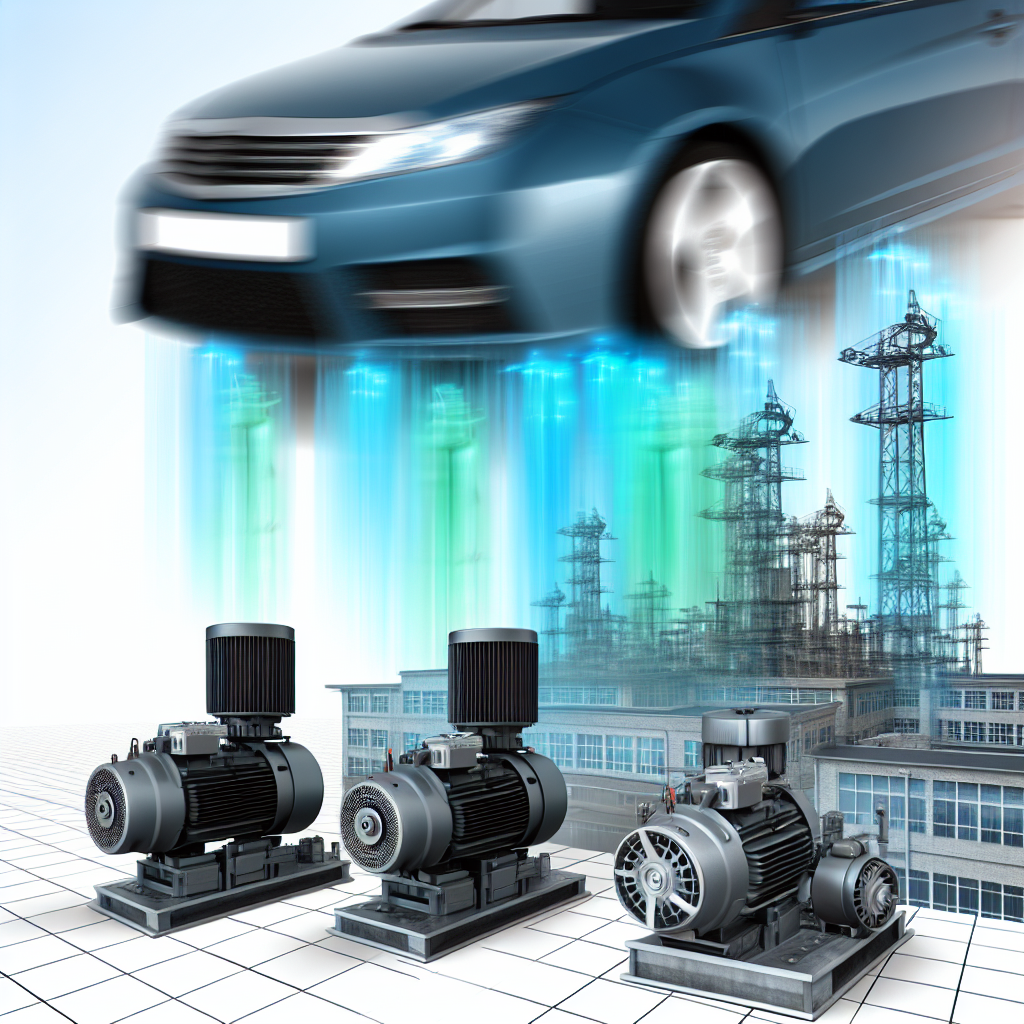Motores eléctricos impulsores de la industria moderna